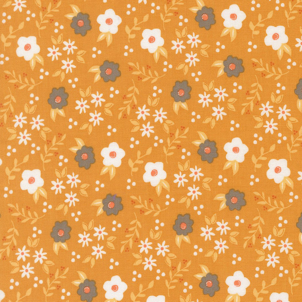 Birch & Willow Quilt Fabric Golden 37725 12 by Sherri & Chelsi for Moda Fabrics - Jammin Threads