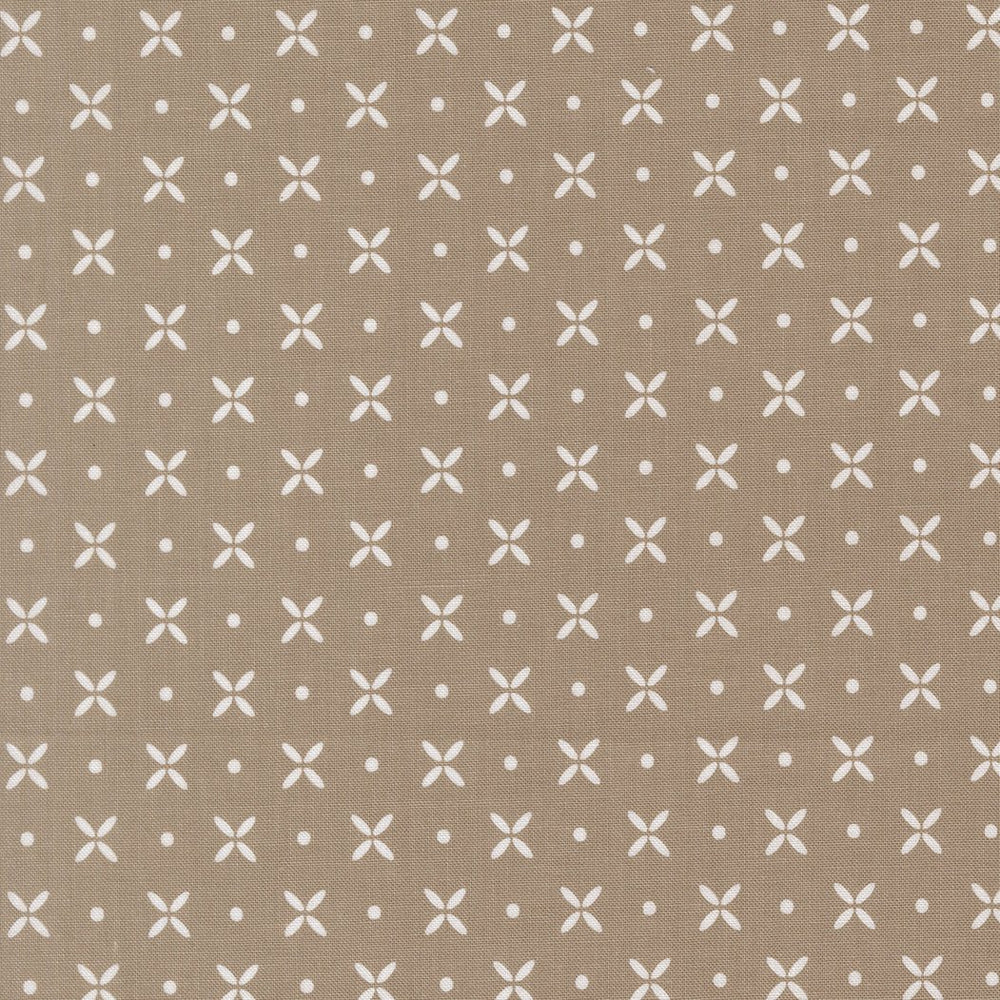 Birch & Willow Quilt Fabric Stone 37724 16 by Sherri & Chelsi for Moda Fabrics - Jammin Threads