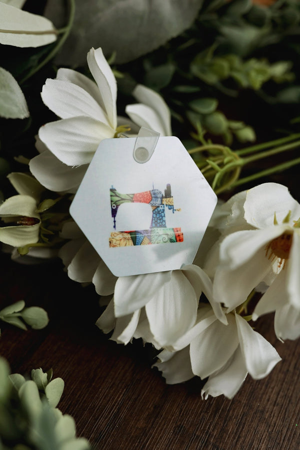 Blessed are the Quilters for they shall be called Piecekeepers. Quilter's key chain - Jammin Threads
