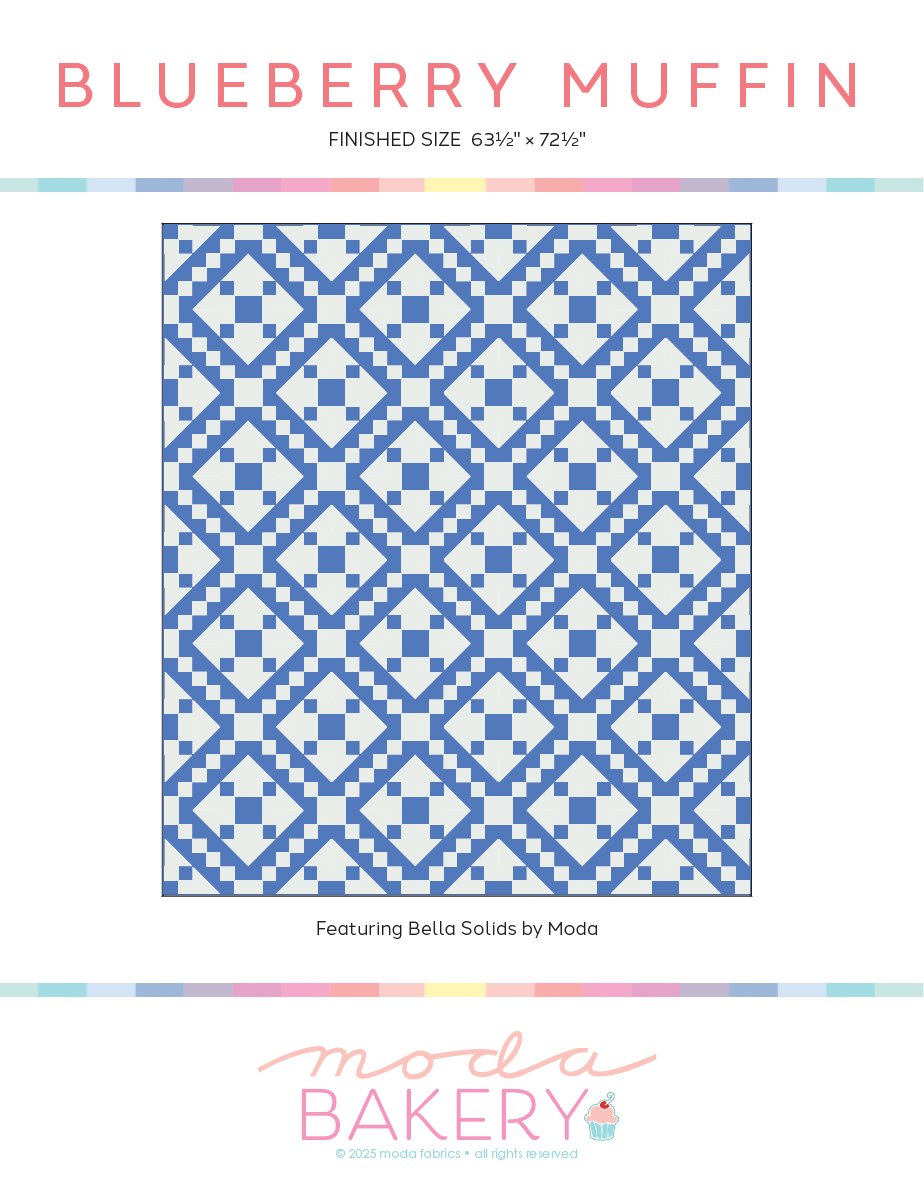 Blueberry Muffin Free Quilt Pattern - Jammin Threads