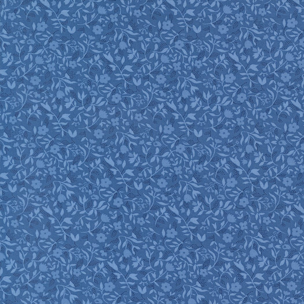 Blueprint Quilt Fabric Sea 55335 17 by Camille Roskelley for Moda Fabrics - Jammin Threads