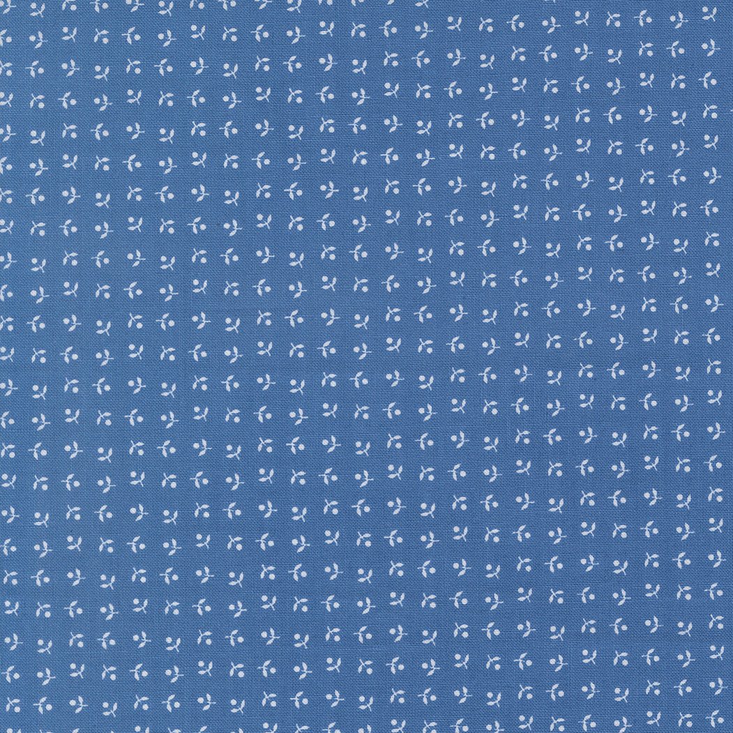 Blueprint Quilt Fabric Sea 55336 17 by Camille Roskelley for Moda Fabrics - Jammin Threads