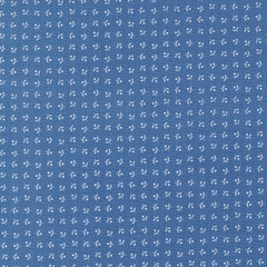 Blueprint Quilt Fabric Sea 55336 17 by Camille Roskelley for Moda Fabrics - Jammin Threads