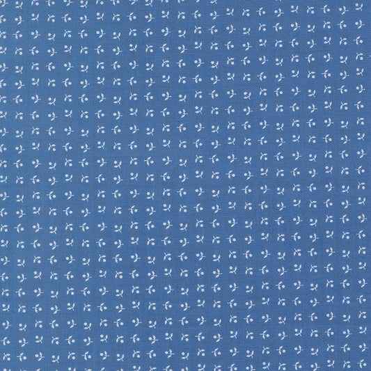 Blueprint Quilt Fabric Sea 55336 17 by Camille Roskelley for Moda Fabrics - Jammin Threads