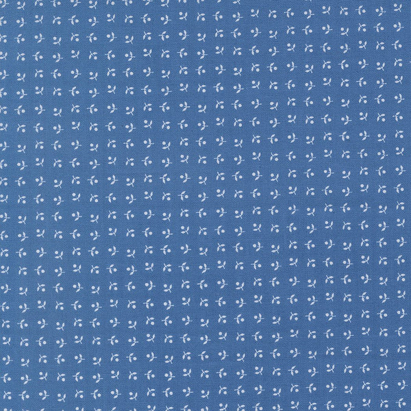 Blueprint Quilt Fabric Sea 55336 17 by Camille Roskelley for Moda Fabrics - Jammin Threads