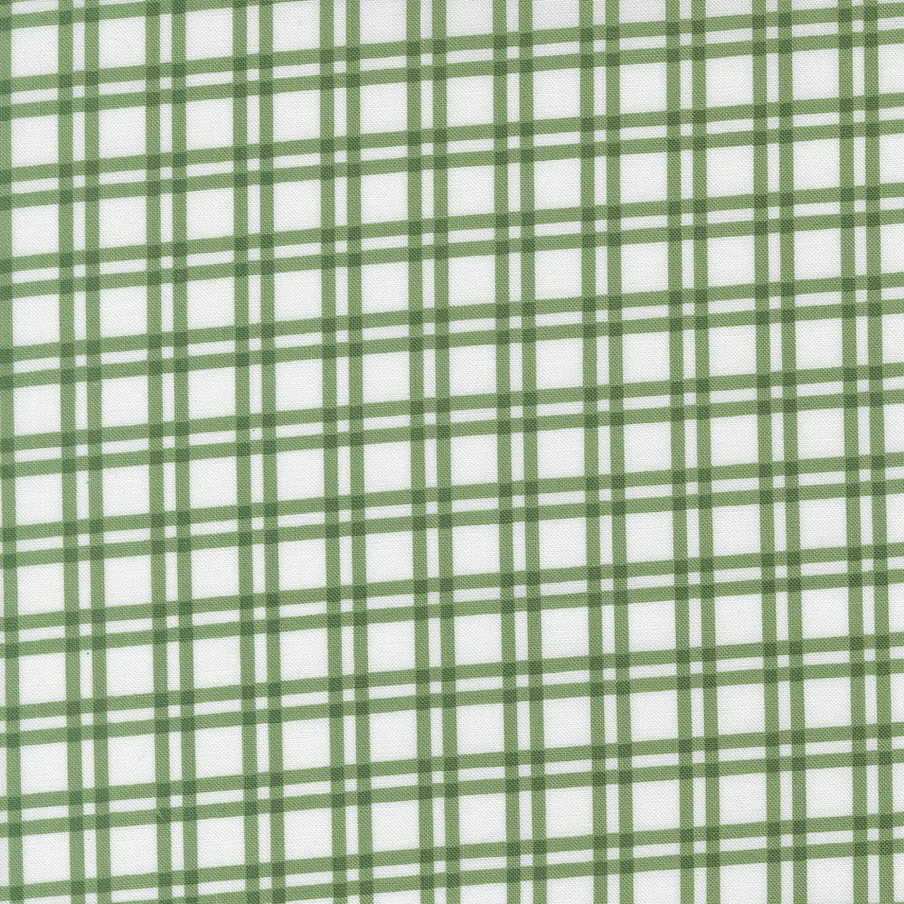 Blueprint Quilt Fabric White Grass 55332 28 by Camille Roskelley for Moda Fabrics - Jammin Threads