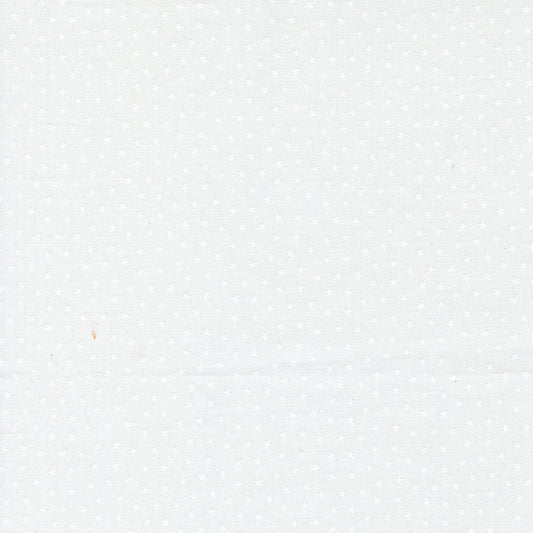 Blueprint Quilt Fabric White White 55337 21 by Camille Roskelley for Moda Fabrics - Jammin Threads