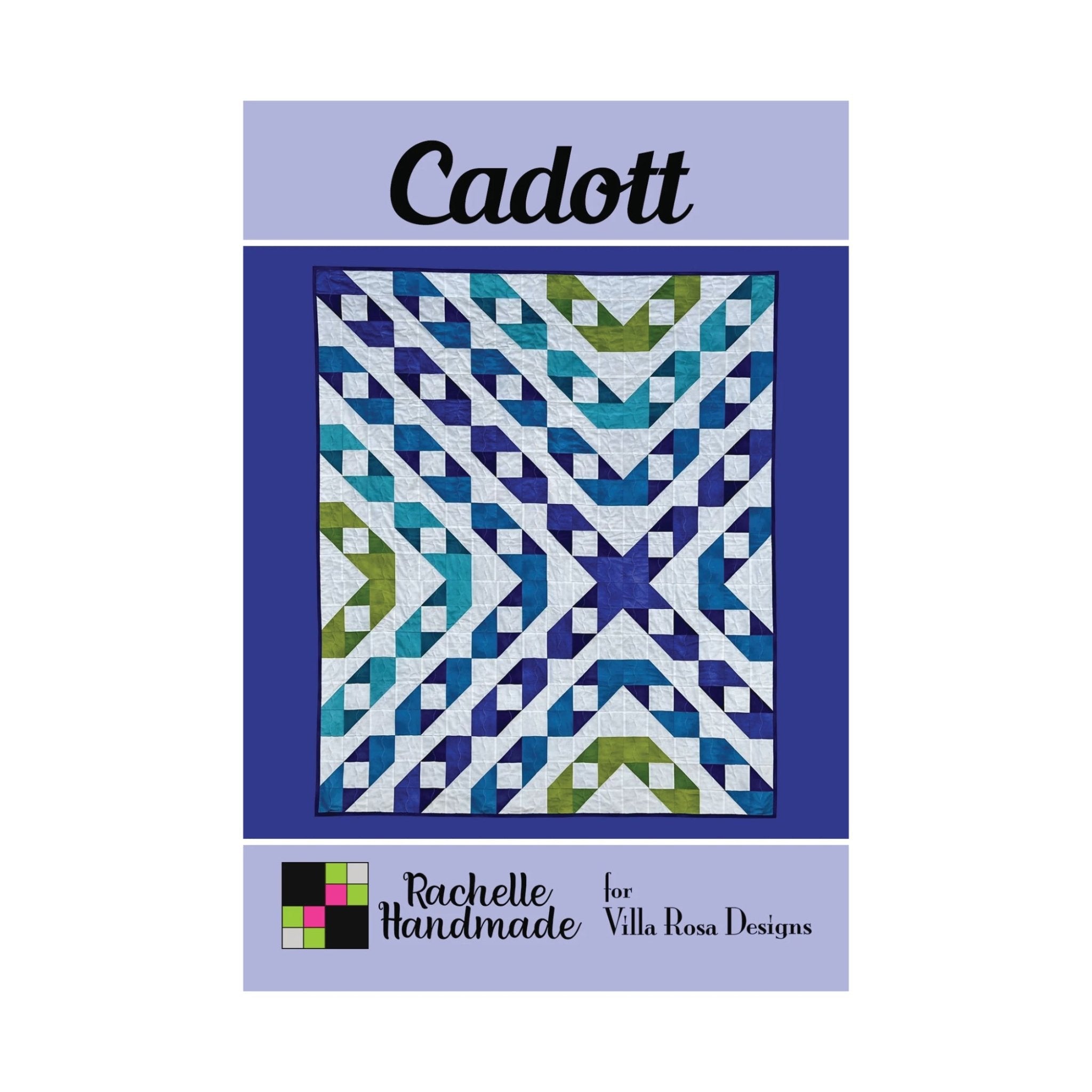 Cadott Quilt Pattern by Rachelle Handmade for Villa Rosa Designs ...