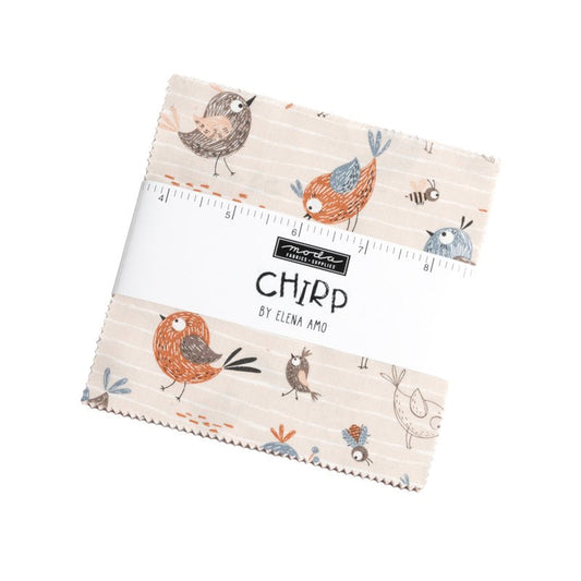 Chirp Charm Pack by Elena Amo 39030PP - Jammin Threads