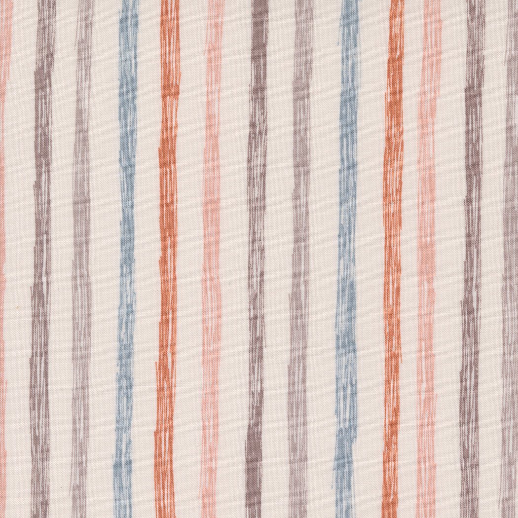 Chirp Quilt Fabric Just Stripes - Cloud 39037 11 by Elena Amo for Moda Fabrics - Jammin Threads