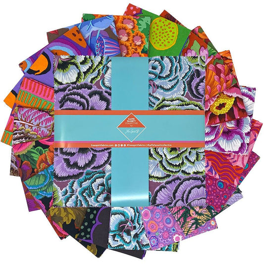 Classics Plus – 10" Charm Pack – FB610GP.AUG25HOT Kaffe Fassett Collective - Jammin Threads