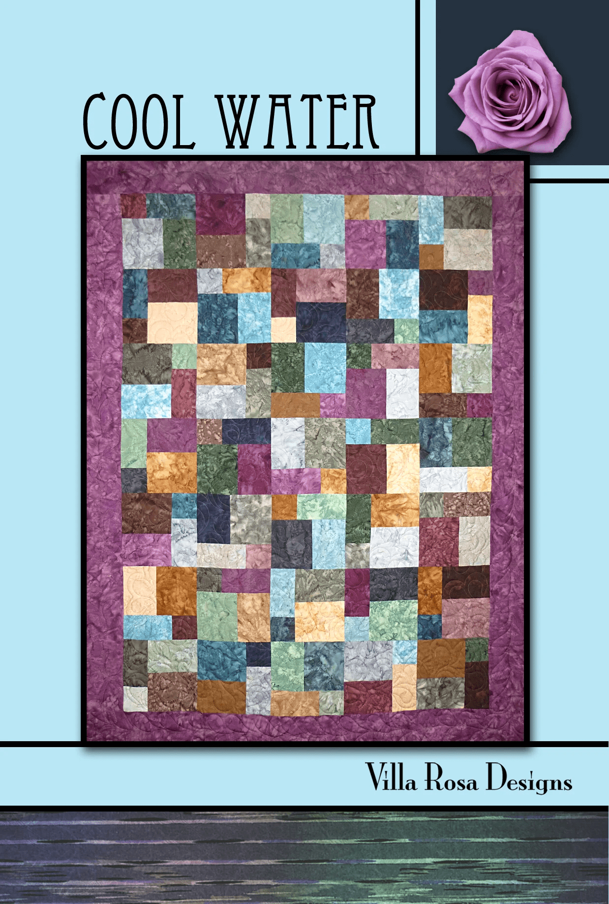 Cool Water Quilt Pattern by Villa Rosa Designs - Jammin Threads