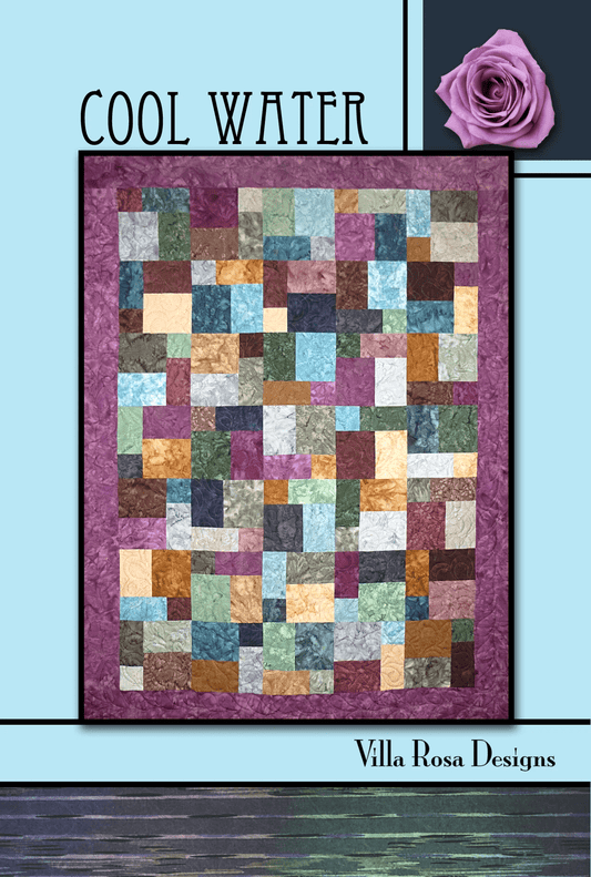 Cool Water Quilt Pattern by Villa Rosa Designs - Jammin Threads