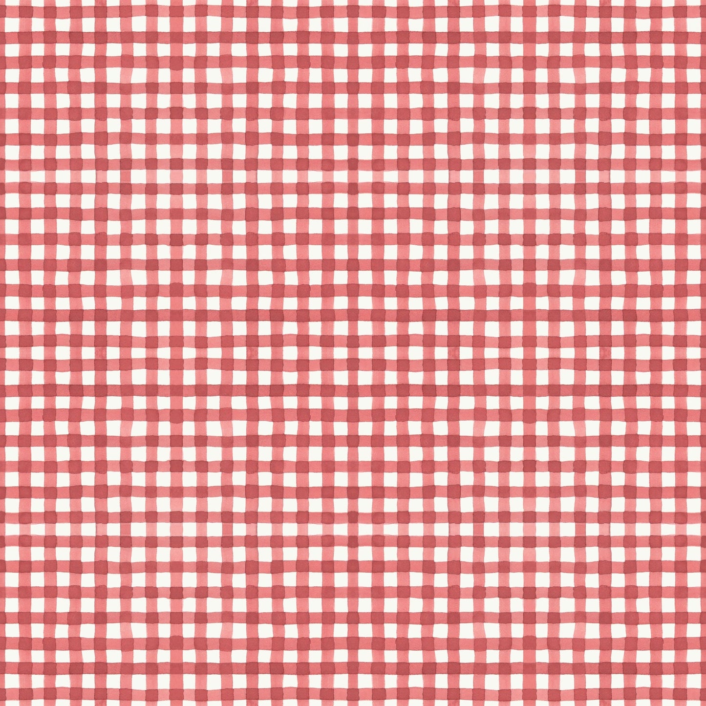 Countryside Gingham Red Quilt Fabric by Lisa Audit for Riley Blake Designs - Jammin Threads