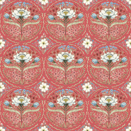 Countryside Medallion Red Quilt Fabric by Lisa Audit for Riley Blake Designs - Jammin Threads