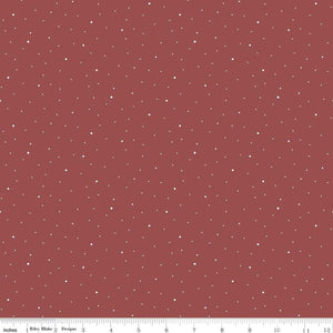 Dapple Dot Marsala Quilt Fabric C640 - MARSALA by Riley Blake Designs - Jammin Threads