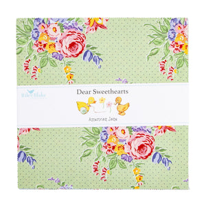 Dear Sweethearts 10" Stacker by American Jane for Riley Blake Designs – 42 Pieces - Jammin Threads