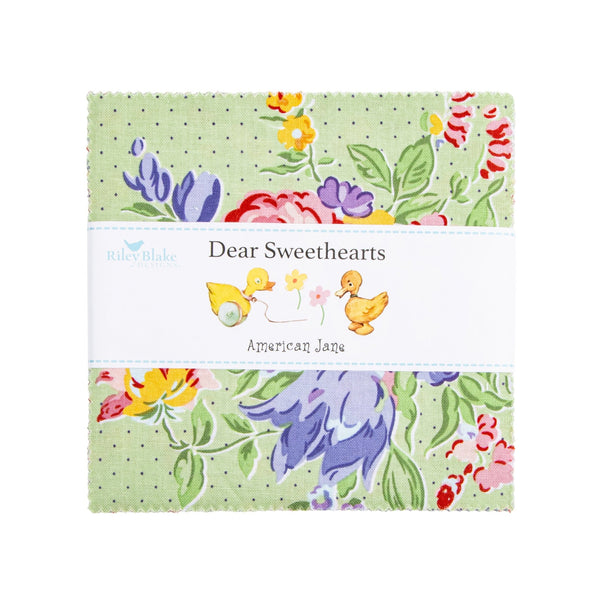 Dear Sweethearts 5" Stacker by American Jane for Riley Blake Designs – 42 Pieces - Jammin Threads