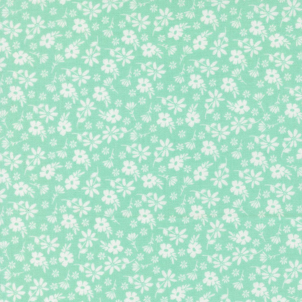 Delightfully Yours Quilt Fabric by Sherri & Chelsi Aqua 37701 17 - Jammin Threads