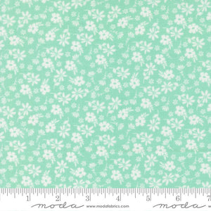 Delightfully Yours Quilt Fabric by Sherri & Chelsi Aqua 37701 17 - Jammin Threads