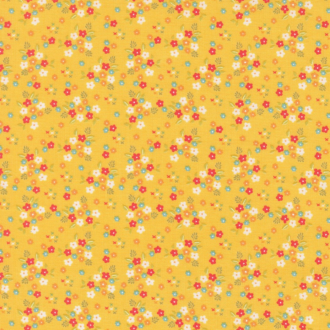 Delightfully Yours Quilt Fabric by Sherri & Chelsi Buttercup 37705 12 - Jammin Threads