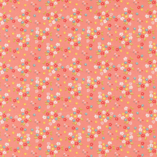 Delightfully Yours Quilt Fabric by Sherri & Chelsi Carnation 37705 15 - Jammin Threads