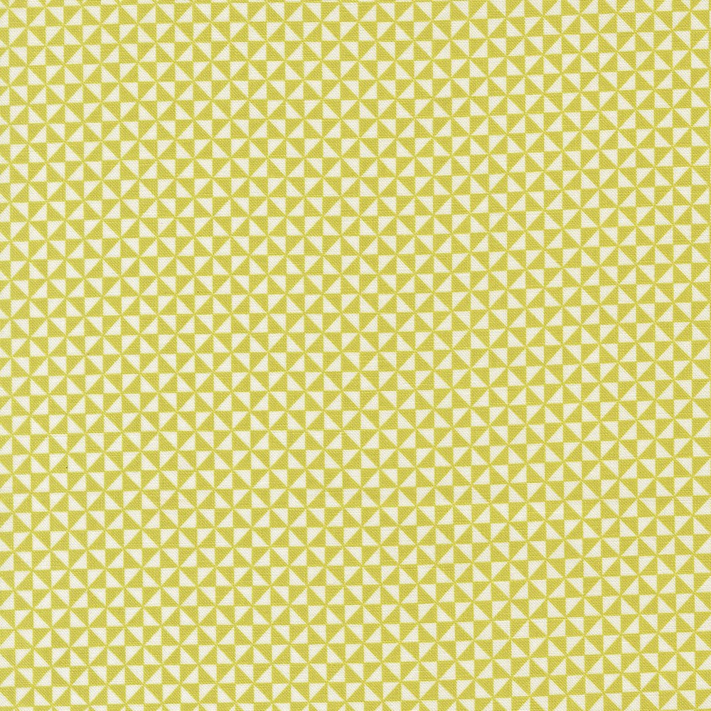 Delightfully Yours Quilt Fabric by Sherri & Chelsi Chartreuse 37704 14 - Jammin Threads