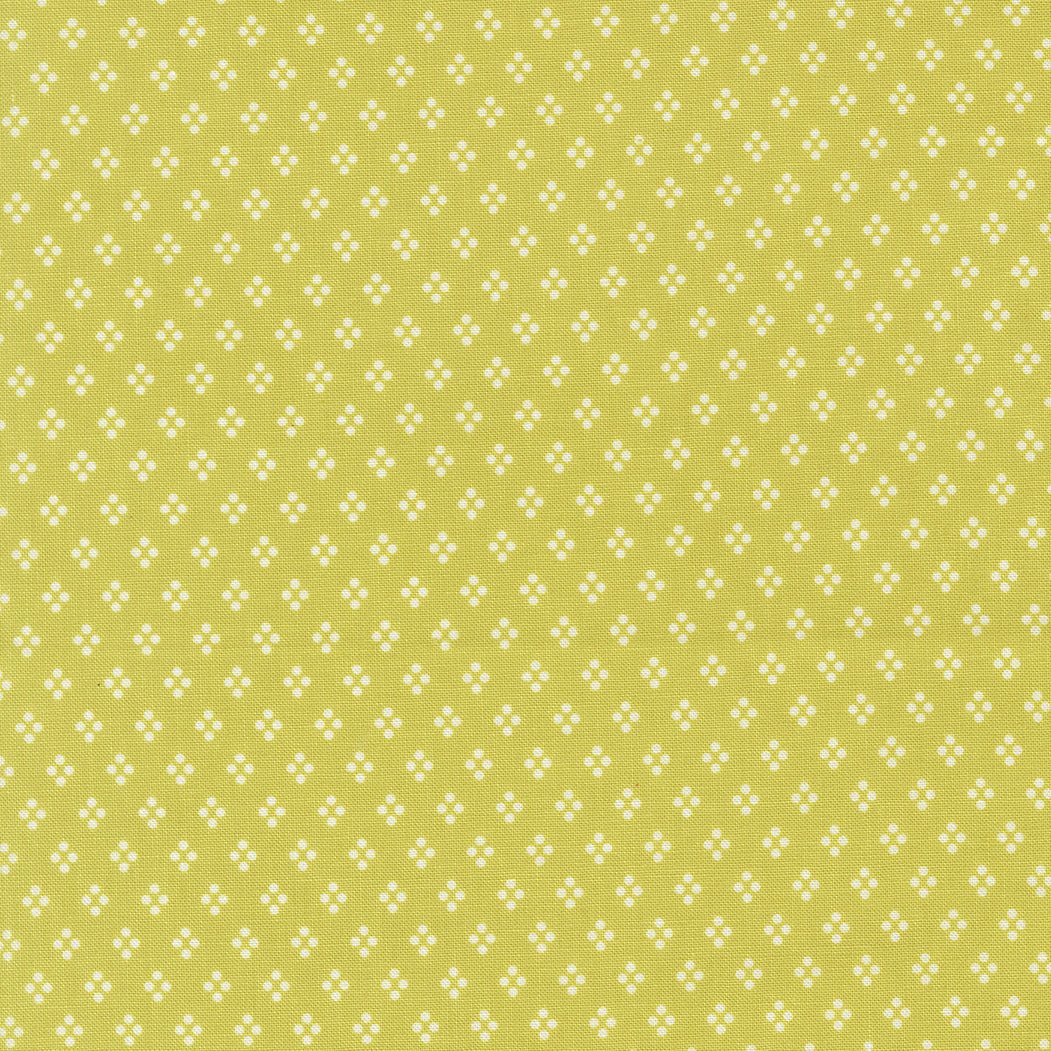 Delightfully Yours Quilt Fabric by Sherri & Chelsi Chartreuse 37707 14 - Jammin Threads