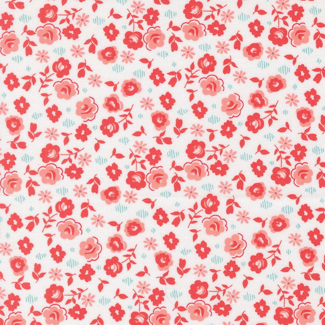 Delightfully Yours Quilt Fabric by Sherri & Chelsi Cloud Gerani 37706 21 - Jammin Threads