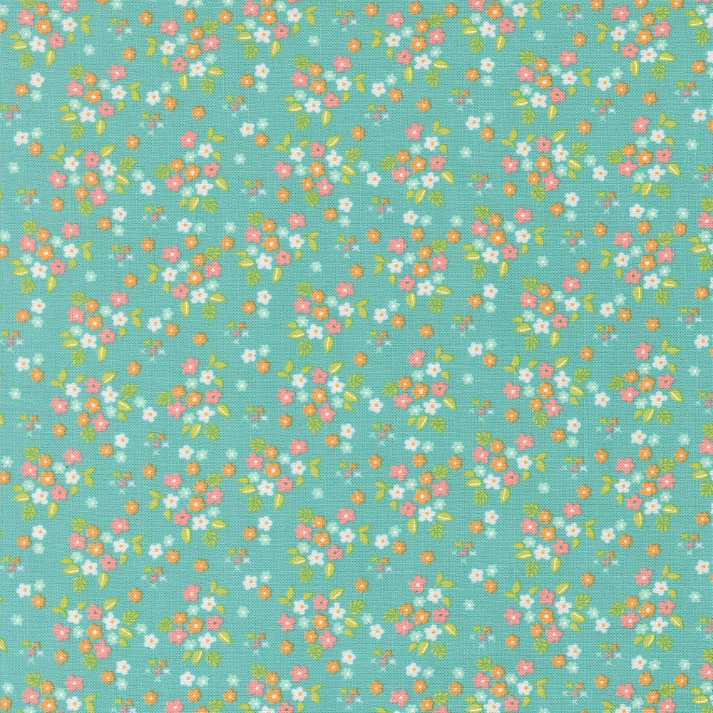 Delightfully Yours Quilt Fabric by Sherri & Chelsi Poolside 37705 18 - Jammin Threads