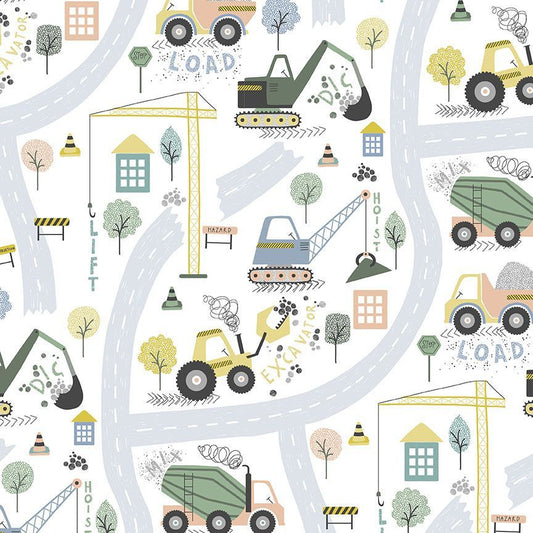 Dig it Children's Quilt Fabric by Dear Stella - Jammin Threads