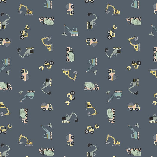 Dig It Get Loaded Children's Quilt Fabric by Dear Stella - Jammin Threads