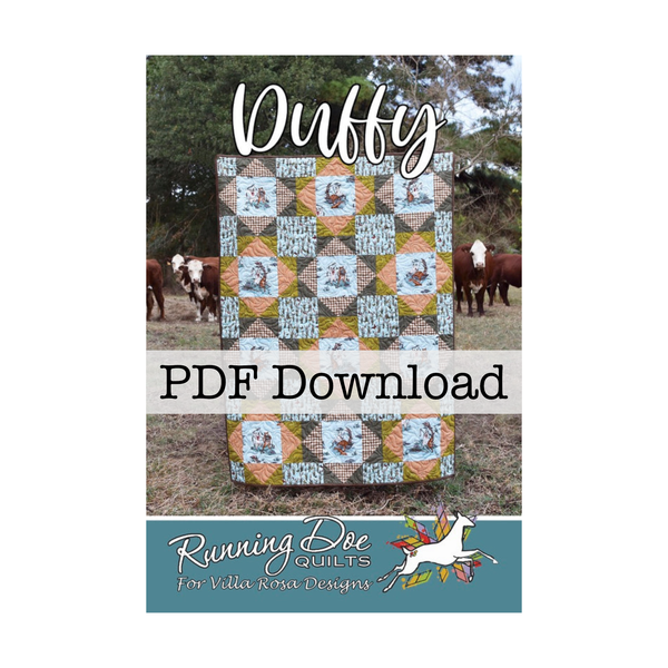 Duffy quilt pattern PDF download