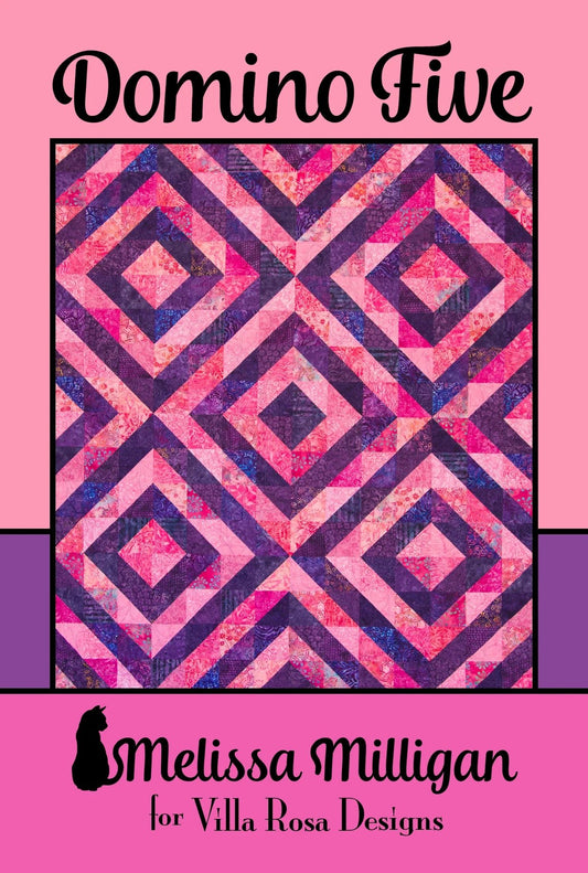 Domino Five Quilt Pattern by Melissa Milligan - Jammin Threads