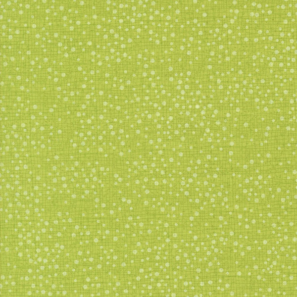 Dotty Thatched Quilt Fabric Lime 48715 214 by Robin Pickens for Moda Fabrics - Jammin Threads