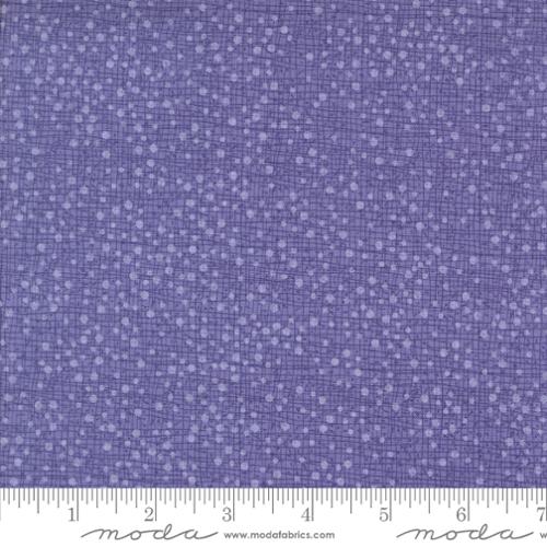Dotty Thatched Quilt Fabric Periwinkle 48715 174 by Robin Pickens for Moda Fabrics - Jammin Threads