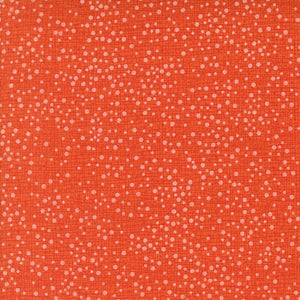 Dotty Thatched Quilt Fabric Tangerine 48715 82 by Robin Pickens for Moda Fabrics - Jammin Threads
