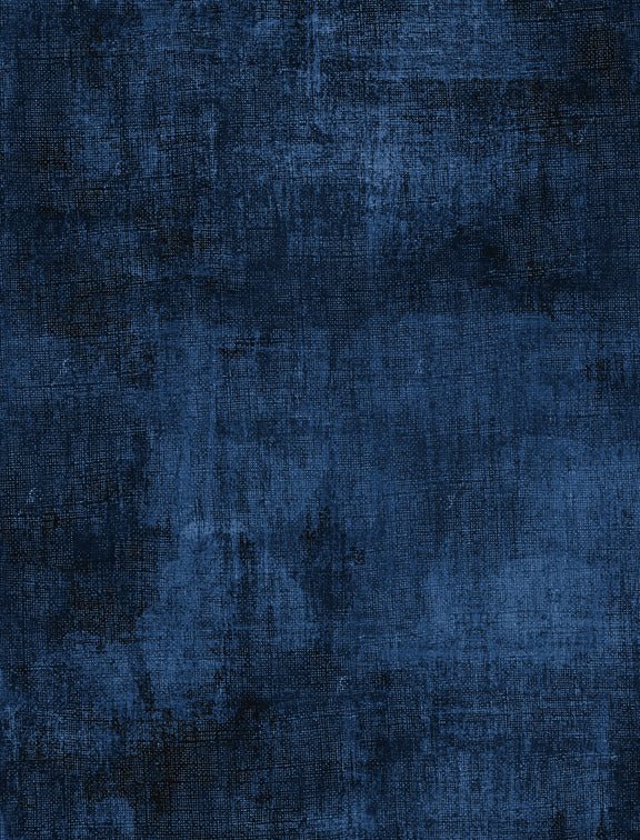 Dry Brush Dark Denim Cotton Quilt Fabric by Wilmington Prints - Jammin Threads