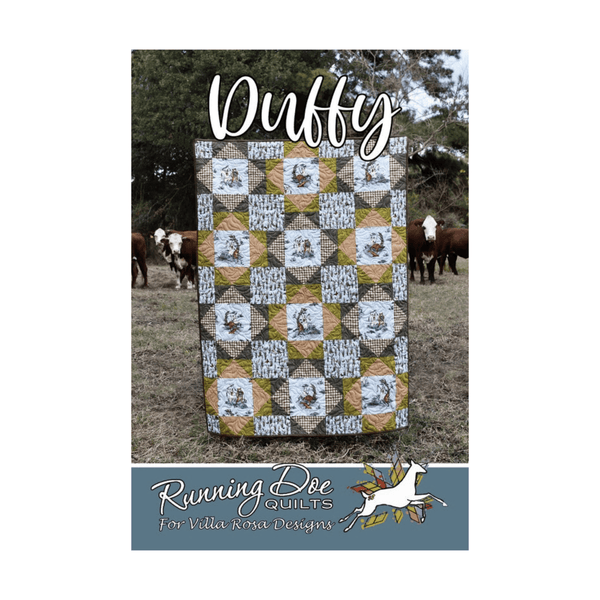 Duffy Quilt Pattern by Running Doe Quilts for Villa Rosa Designs (PDF) - Jammin Threads