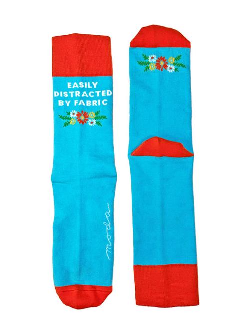 Easily Distracted by Fabric Socks – Cathe Holden for Moda Fabrics | Quilter Gift - Jammin Threads