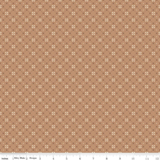 Evening on the Prairie Geo Floral Sienna C16749 - Sienna by Modern Prairie for Riley Blake Designs - Jammin Threads