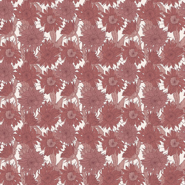 Evening on the Prairie Sunflower C16741 - DUSTYROSE by Modern Prairie for Riley Blake Designs - Jammin Threads