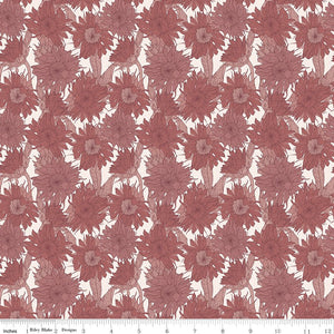 Evening on the Prairie Sunflower C16741 - DUSTYROSE by Modern Prairie for Riley Blake Designs - Jammin Threads