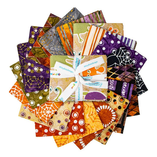 Expressions Batiks Fright This Way Quilt Fabric Fat Quarter Bundle FQ - 23340 - 18 - Jammin Threads