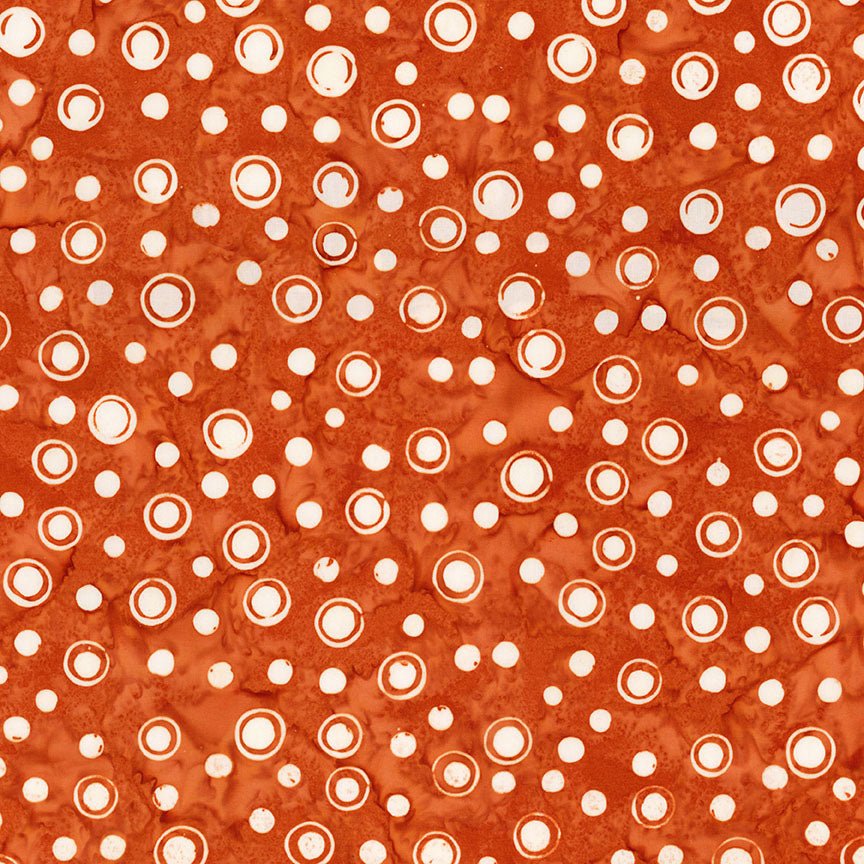 Expressions Batiks Fright This Way Red Fox Halloween Quilt Fabric BT23334 - 239 - Jammin Threads