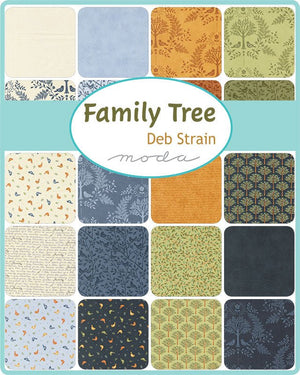 Family Tree Fat Quarter Bundle by Deb Strain for Moda Fabrics – 56160AB - Jammin Threads
