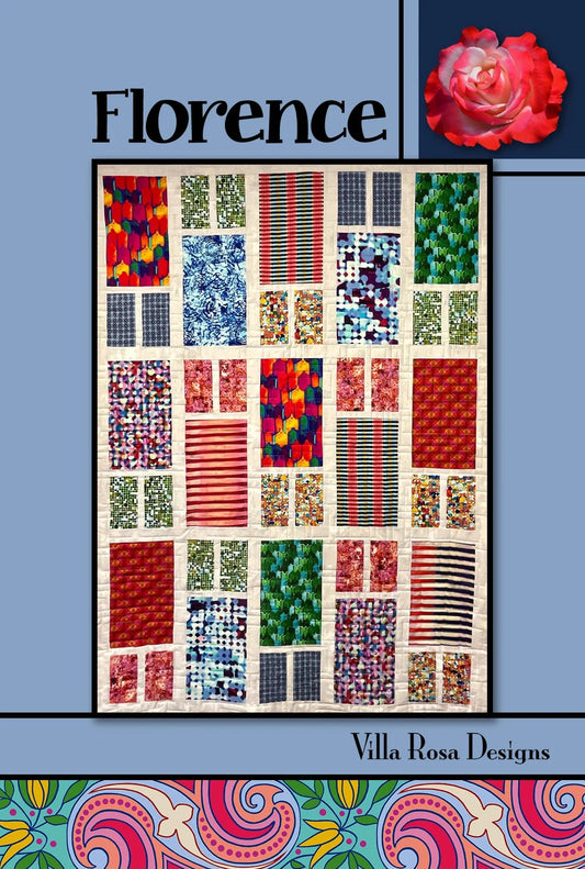 Florence Quilt Pattern by Villa Rosa Designs - Jammin Threads