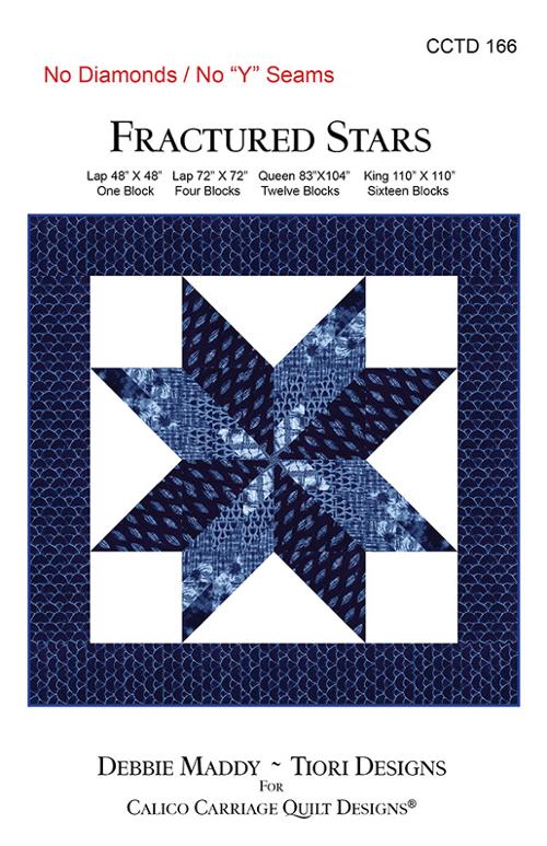 Fractured Star Quilt Pattern by Calico Carraige - Jammin Threads