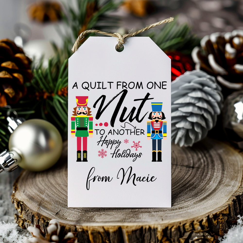 Free Quilt Gift Tags. A Quilt from One Nut to Another! - Jammin Threads