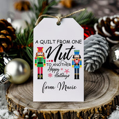 Free Quilt Gift Tags. A Quilt from One Nut to Another! - Jammin Threads
